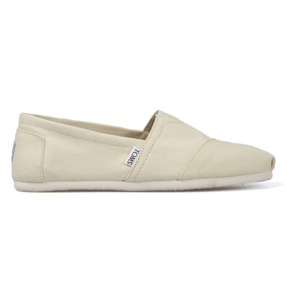Toms Mens Off-White Classic Canvas Espadrilles main image