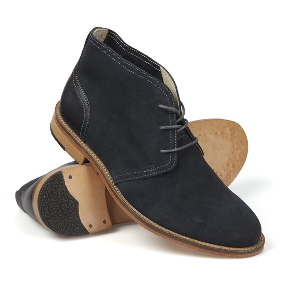 J Shoes Mens Blue Monarch Suede Boot main image