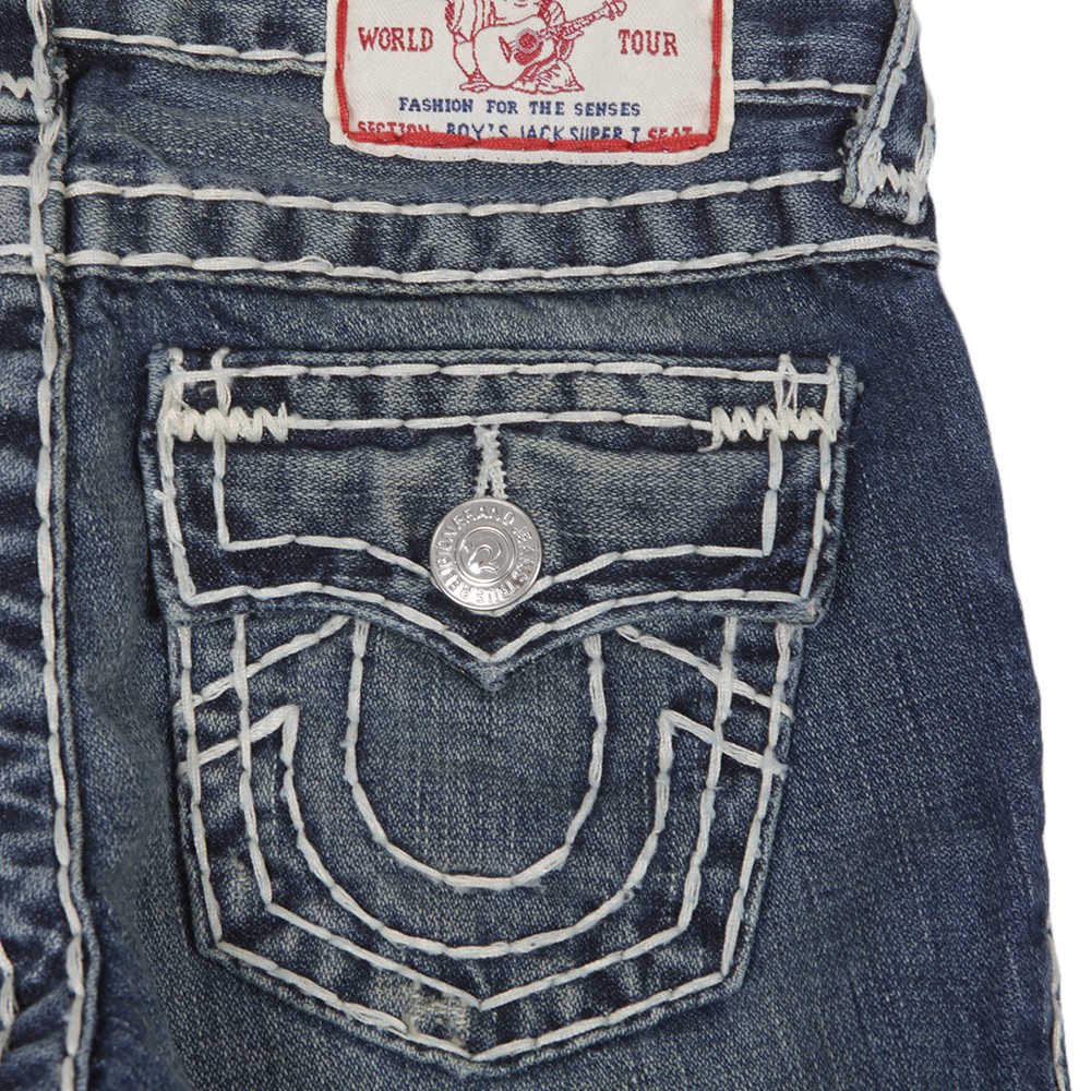 True Religion Boys Jack Slim Natural Super T Jean | Oxygen Clothing