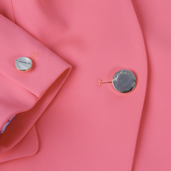 Ted Baker Womens Pink Alisya Curved Hem Jacket #2