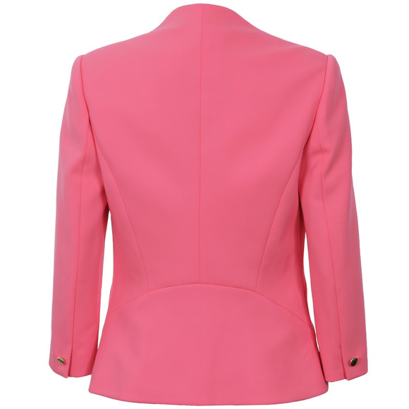 Ted Baker Womens Pink Alisya Curved Hem Jacket #5