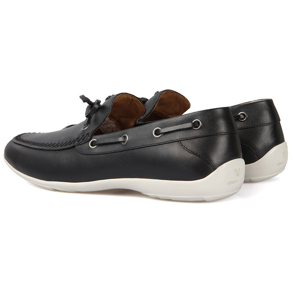Armani Jeans Mens Blue Armani Jeans V6587 Navy Boat Shoes main image