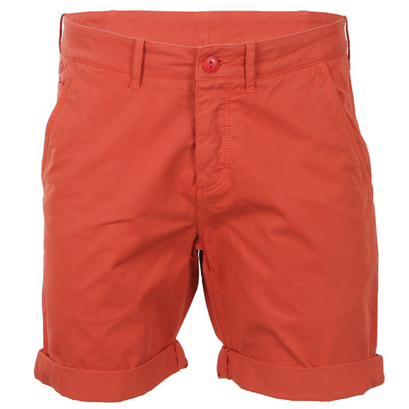 Lacoste Live Mens Red Lacoste Live Rough Blanchi Bermuda Chino Shorts main image