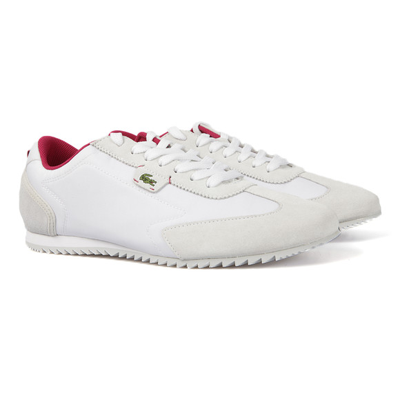 Lacoste Live Mens White Lacoste Live White/Grey Westcott Trainer main image