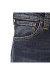 Nudie Jeans Mens Blue Grim Tim Twisted Blue Jeans