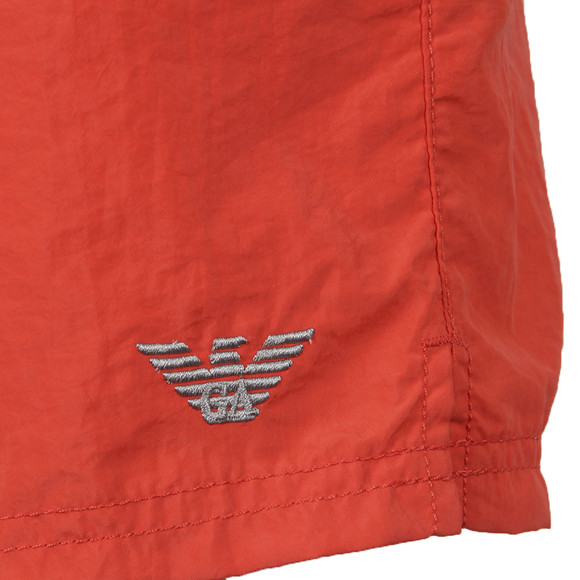 Armani Jeans Mens Orange Armani Jeans 2P421 Dark Orange Swim Short #3