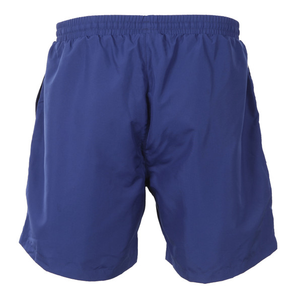 BOSS Bodywear Mens Blue Hugo Boss Starfish Mid Blue Swim Short #2
