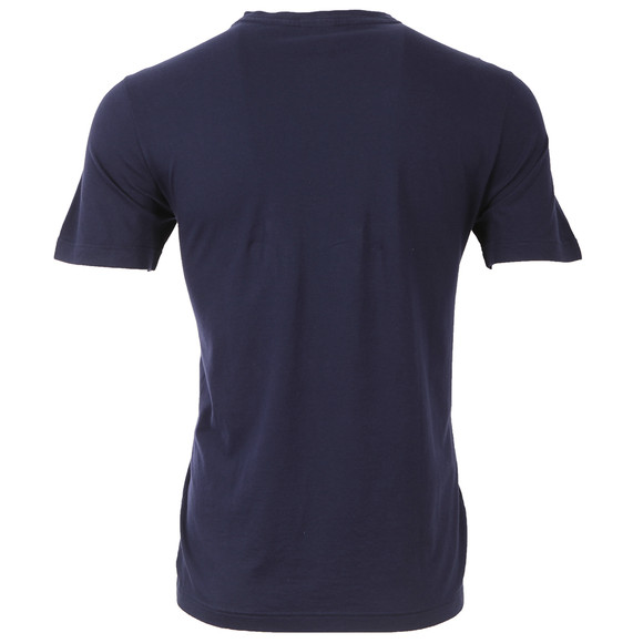 Lacoste Live Mens Blue Lacoste L!ve TH8997 Marine T-Shirt main image