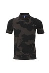 G-Star Mens Black G-Star Joakim Black Camo Polo