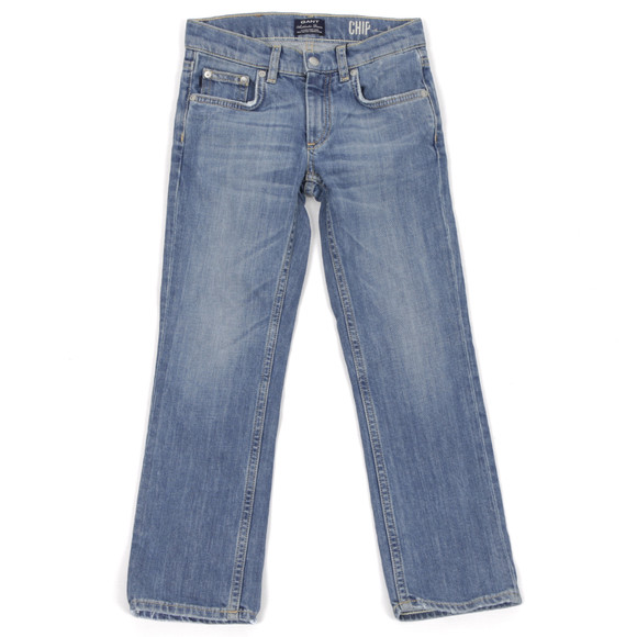 Gant Boys Blue Gant AS 5 Pocket Chip Denim Jean main image