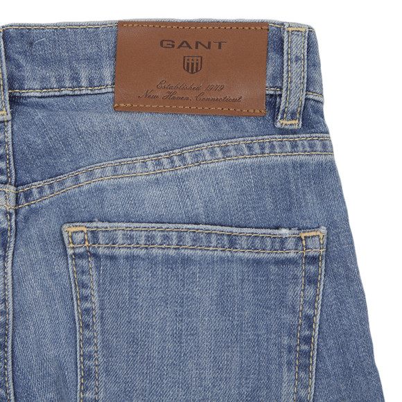 Gant Boys Blue Gant AS 5 Pocket Chip Denim Jean main image