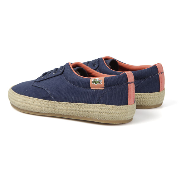 Lacoste Live Mens Blue Barbados Espadrilles main image