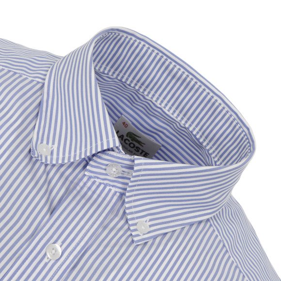 Lacoste Mens Blue Lacoste Fjord/Blanc Stripe Shirt CH5332 #2