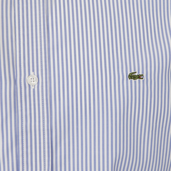 Lacoste Mens Blue Lacoste Fjord/Blanc Stripe Shirt CH5332 #3