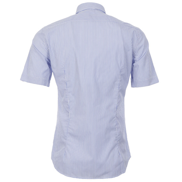 Lacoste Mens Blue Lacoste Fjord/Blanc Stripe Shirt CH5332 #4
