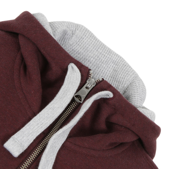 J.Lindeberg Mens Red Burgundy Dann Soft Hooded Sweat main image