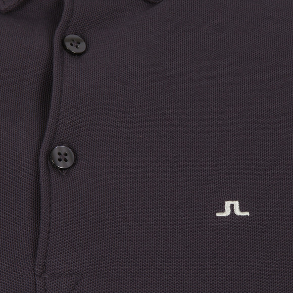 J.Lindeberg Mens Blue Rubi Button Down Polo #3