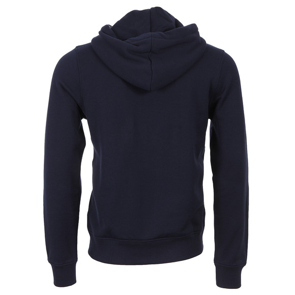 Lacoste Live Mens Blue Lacoste Live SH8241 Marine Hooded Sweatshirt #4