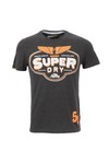 Superdry Mens Grey Dakota Airlift T-Shirt