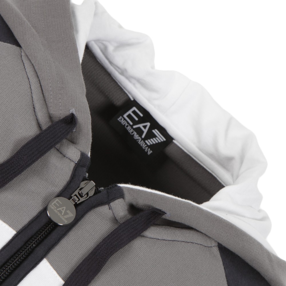 Emporio armani full zip hoodie clearance