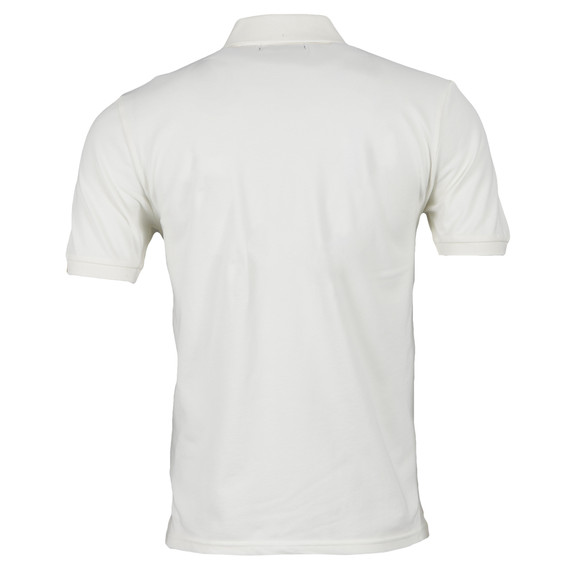 Descente Mens White Descente White Cotton Polo Shirt #4
