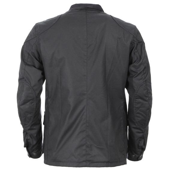 Barbour International Mens Blue Barbour Simonside Navy Wax Jacket #4