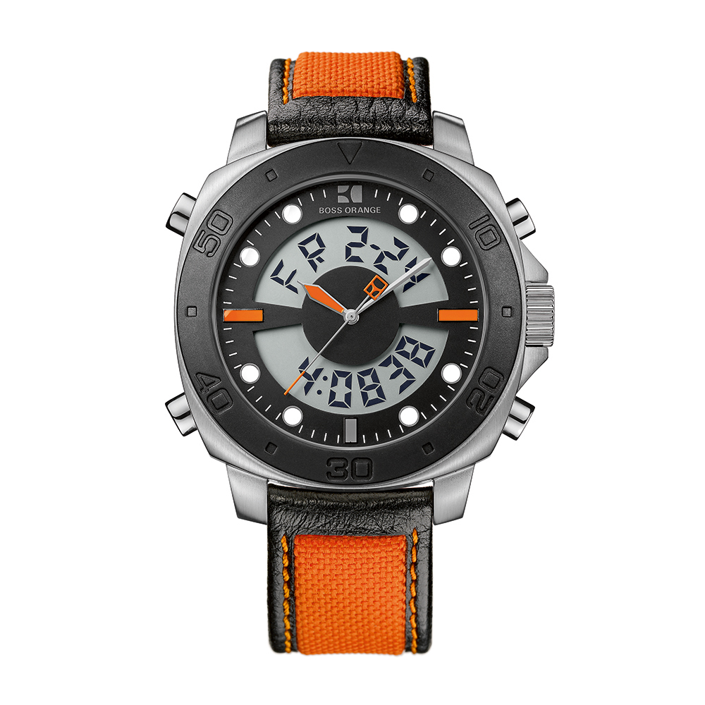 boss orange digital watch