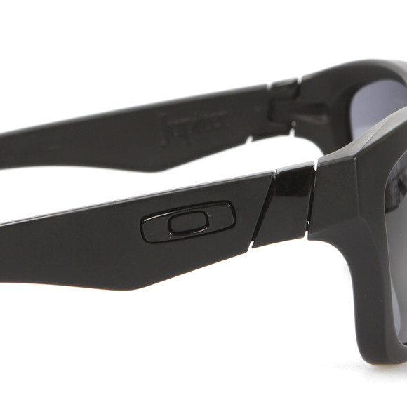 Oakley Mens Black Oakley Jupiter Matte Black/Grey Sunglasses main image