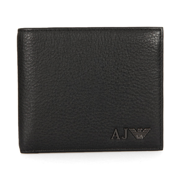 Armani Jeans Mens Black 06V73 Leather Wallet main image