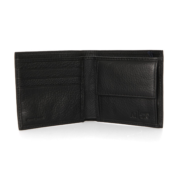 Armani Jeans Mens Black 06V73 Leather Wallet main image