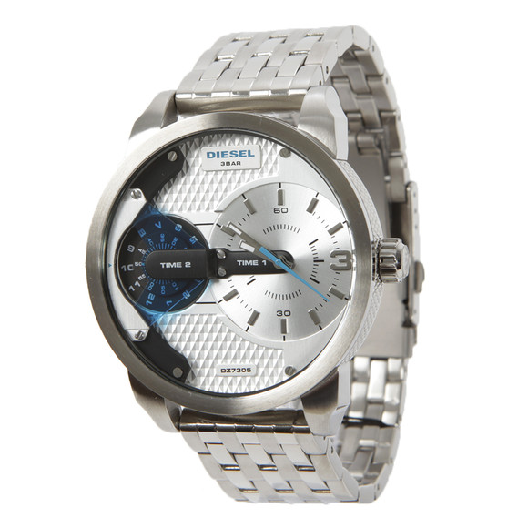 Diesel Mens Silver Mini Daddy DZ7305 Metal Watch main image