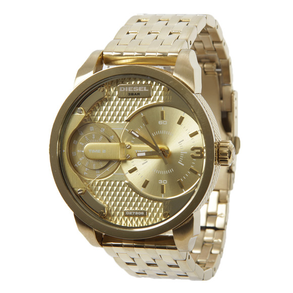 Diesel Mens Gold Mini Daddy DZ7306 Metal Watch #2