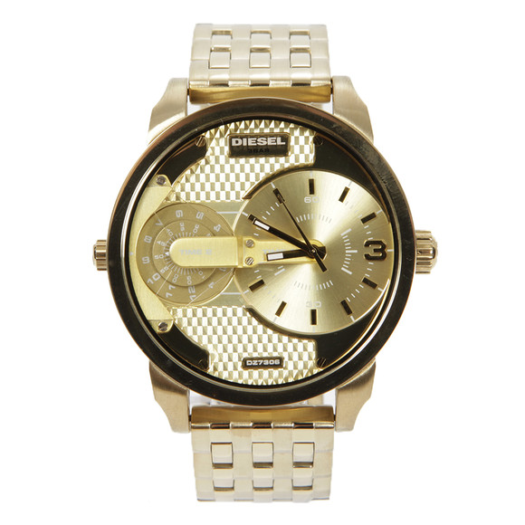 Diesel Mens Gold Mini Daddy DZ7306 Metal Watch #1