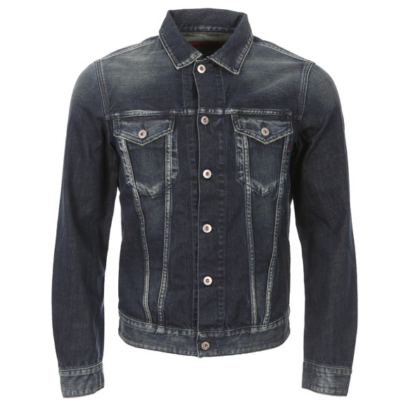 Replay Mens Blue Mv838 Denim Jacket main image