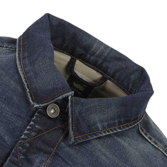 G-Star Mens Blue Slim Tailor 3D Denim Jacket main image