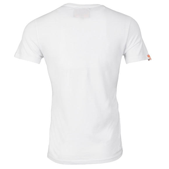 Superdry Mens White Full Weight Entry- T-Shirt  main image