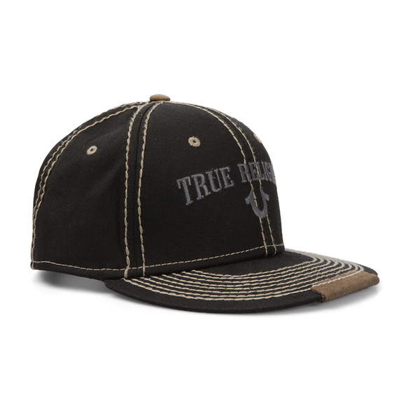 True Religion Embroidered Logo Baseball Cap Oxygen Clothing