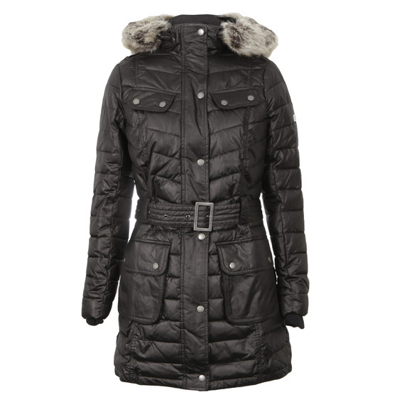 Barbour International Womens Black Hownsgill Parka main image