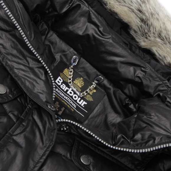 Barbour International Womens Black Hownsgill Parka main image