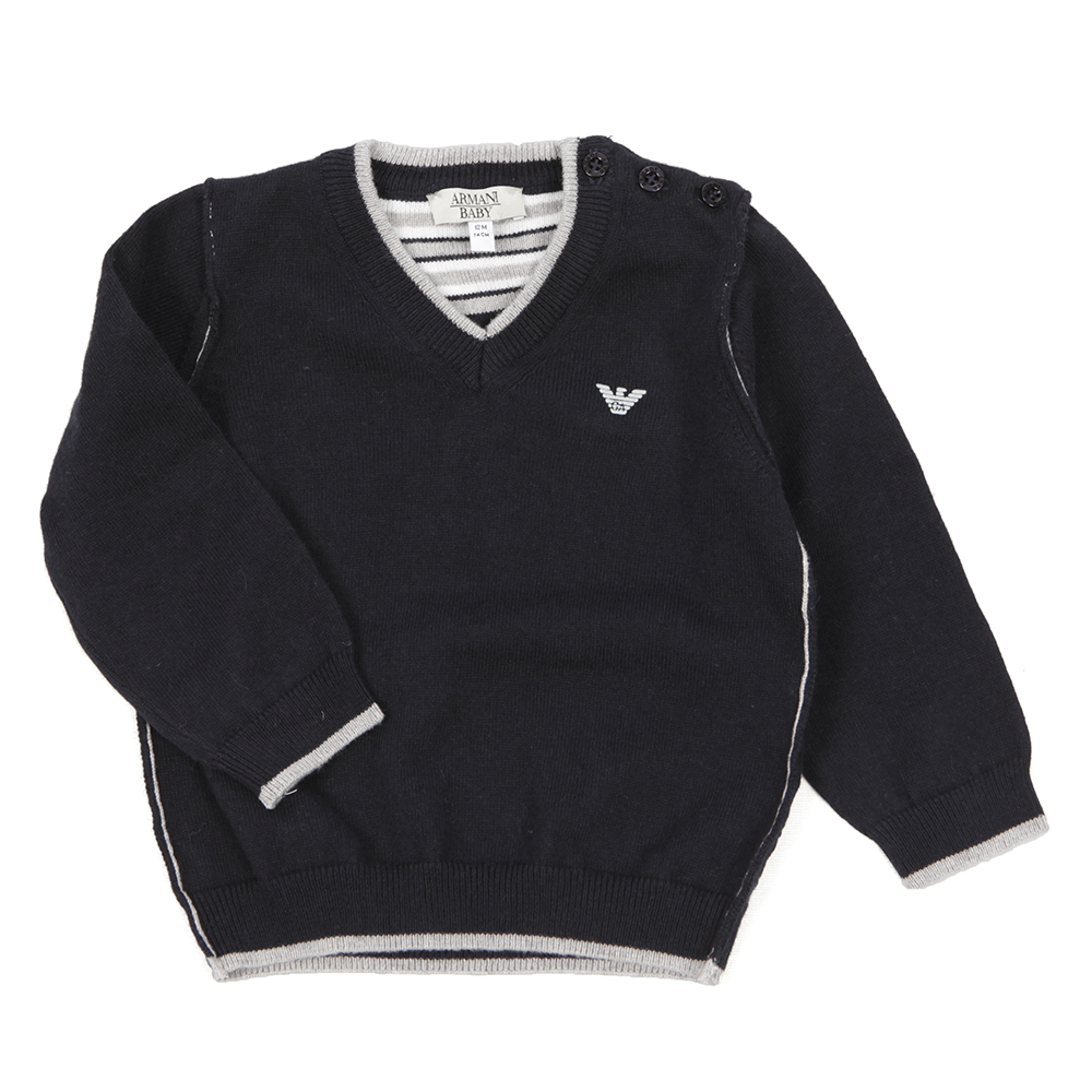 armani baby sweater