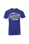 Superdry Mens Blue Ticket Type Camo T-Shirt
