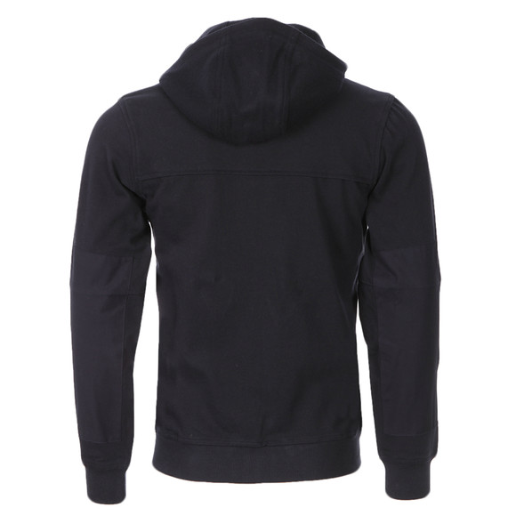 Barbour Dept (B) Mens Blue Full Zip Field Hooded Jacket main image