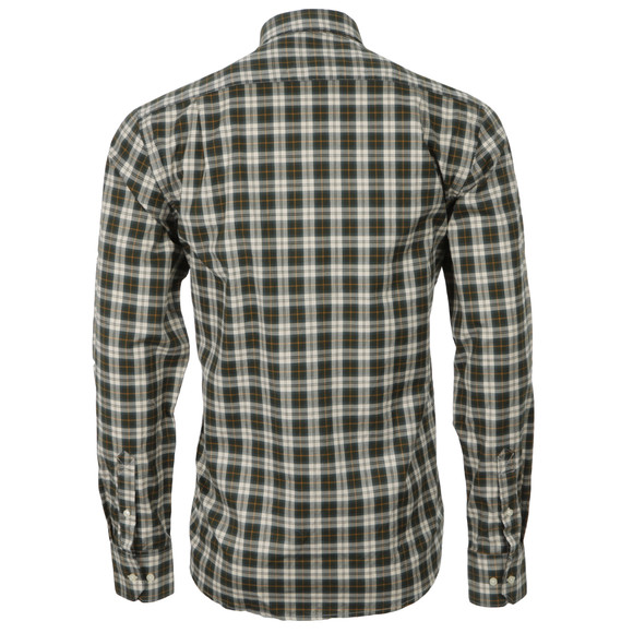 Barbour Lifestyle Mens Green Malcolm Classic Tartan Shirt #2
