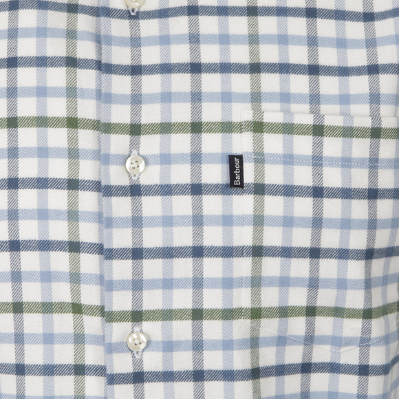 Barbour Lifestyle Mens Blue Albert Shirt #3