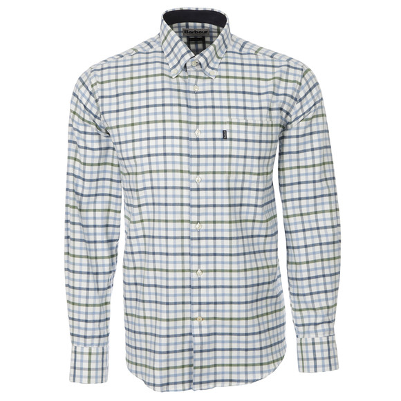 Barbour Lifestyle Mens Blue Albert Shirt #1