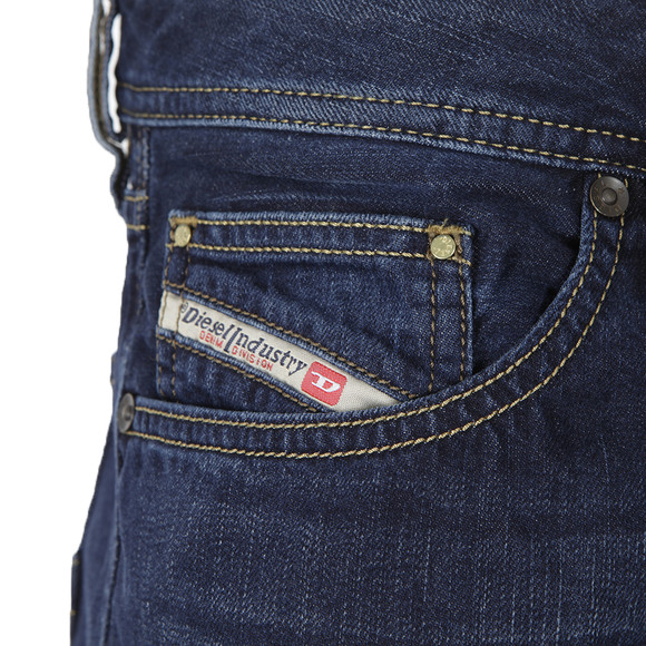 Diesel Mens Blue Larkee Straight Jeans main image