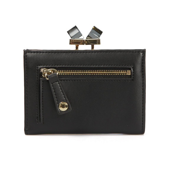 Ted Baker Womens Black Elly Square Crystal Popper Small Purse #5