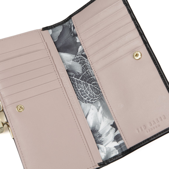 Ted Baker Womens Black Wenny Square Crystal Popper Matine Purse #4