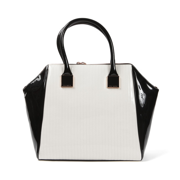 Ted Baker Womens Beige Sherri Quilted Large Tote Bag  #1