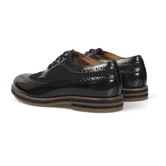 Armani Jeans Mens Blue Toe Cap Derby Brogues main image